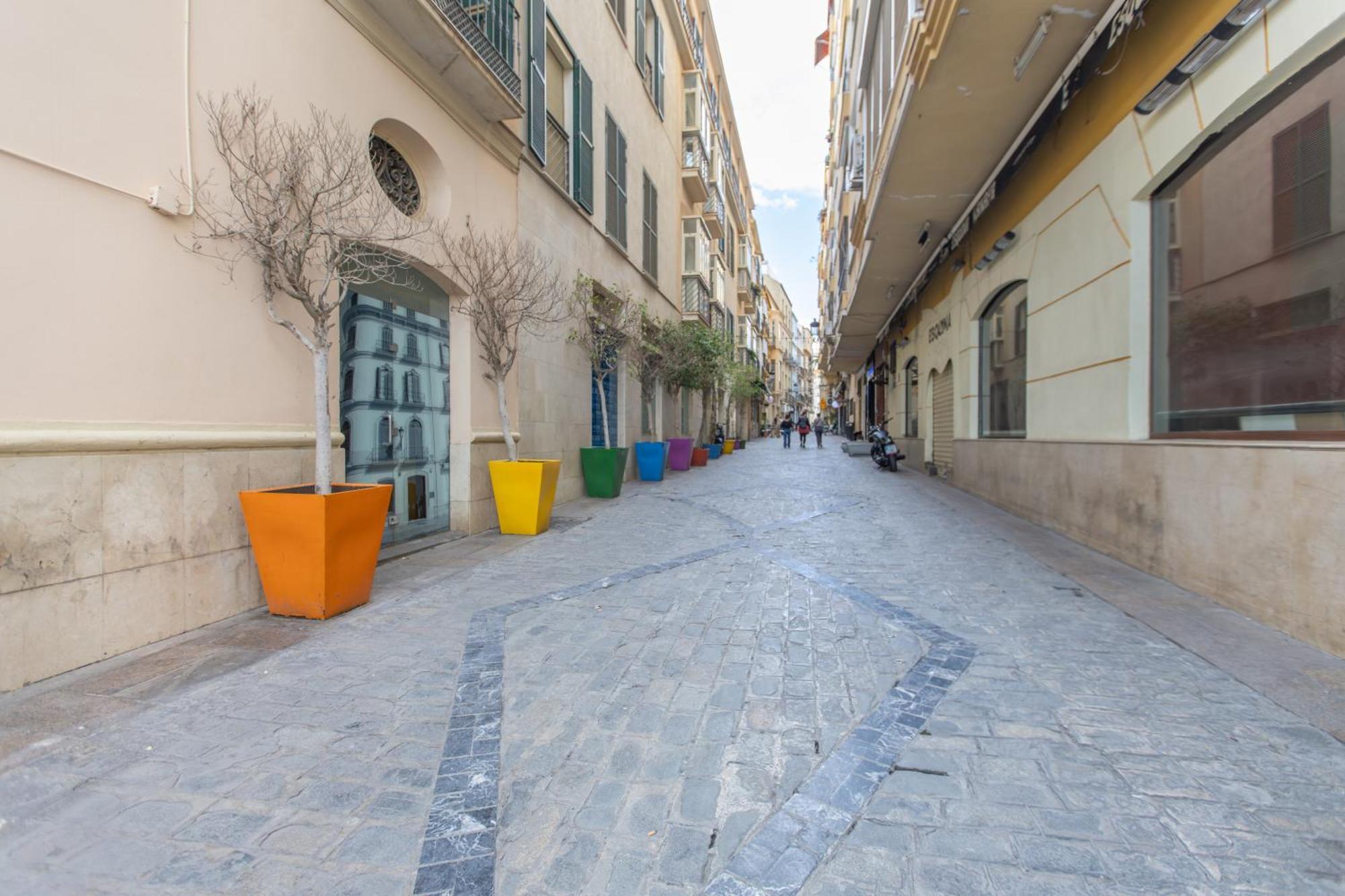 Homely Malaga San Juan De Letran Plaza De La Merced Ngoại thất bức ảnh