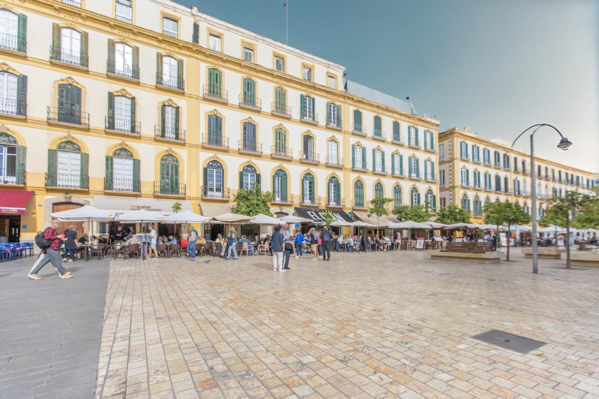 Homely Malaga San Juan De Letran Plaza De La Merced Ngoại thất bức ảnh